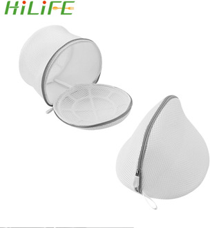 HILIFE Women Bra Underwear Lingerie Laundry Washing Bags Hosiery Saver Bras Protector Mesh Clothes Sock Washing Aid Net Zip Bags