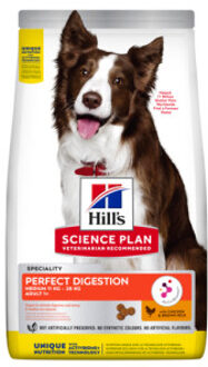 Hill's 2,5 kg Hill's Science Plan Adult Perfect Digestion Middelgroot ras Hondenvoer Droog