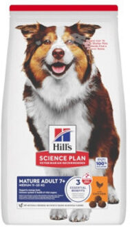 Hill's 2,5kg Mature Adult 7+ Medium met Kip Hill's Science Plan Hondenvoer