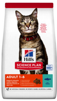 Hill's 2x10kg Adult 1-6 l Care met Tonijn Hill's Science Plan Kattenvoer
