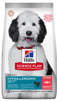 Hill's 2x14kg Adult Hypoallergenic Large Breed Zalm Hill's Science Plan Hondenvoer