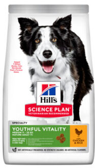 Hill&apos;s 2x14kg Senior Vitality Medium Kip Hill's Science Plan Hondenvoer