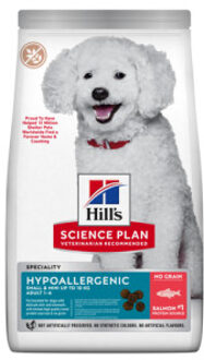 Hill&apos;s 6kg Adult Hypoallergenic Small & Mini met Zalm Hill's Science Plan Hondenvoer