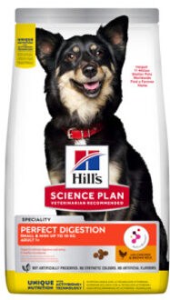 Hill&apos;s Hill's Adult Perfect Digestion Small & Mini met kip & bruine rijst hondenvoer 2 x 6 kg