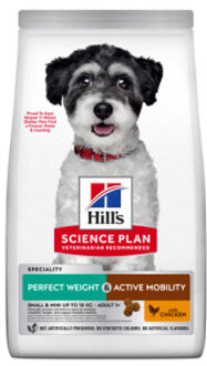 Hill&apos;s Hill's Adult Small&Mini Perfect Weight & Active Mobility met kip hondenvoer 1,5 kg