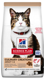 Hill&apos;s Hill's Culinary Creations Adult kattenvoer met zalm en wortel 2 x 1,5 kg