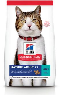 Hill&apos;s Hill's Mature Adult 1,5kg - Kattenvoer - Tonijn - Kip - 1,5 kg