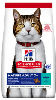 Hill's Hill's Mature Adult 7+ met tonijn kattenvoer 3 x 1,5 kg
