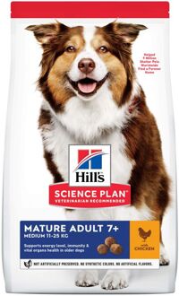 Hill&apos;s Hill's Science Plan Mature Adult Medium - Hondenvoer - Kip - 2,5 kg