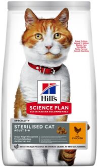 Hill's Adult Sterilised Cat - Kattenvoer - Kip - 7 kg