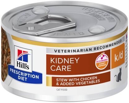 Hill's k/d Kidney Care Stoofpotje - Prescription Diet - Feline - 82 g