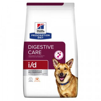 Hill's Prescription Diet 10% Korting! 2x Hill's Prescription Diet dog droogvoer 12kg  - Canine I/D Digestive Care Hondenvoer met Kip