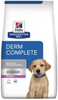 Hill's Prescription Diet 10% Korting! 2x Hill's Prescription Diet dog droogvoer 12kg  - Derm Complete Puppy