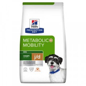 Hill's Prescription Diet 2x6kg j/d Metabolic + Mobility Mini Hill's Prescription Diet Hondenvoer