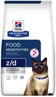 Hill's Prescription Diet 2x6kg Z/D Food Sensitivities Original Hill´s Prescription Diet Kattenvoer
