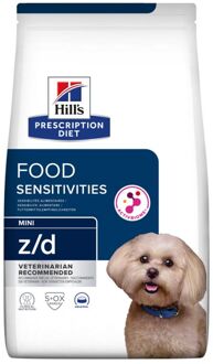 Hill's Prescription Diet 2x6kg Z/D Skin/Food Sensitivities Mini Hill's Prescription Diet Hondenvoer