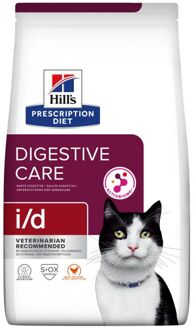 Hill's Prescription Diet 2x8kg I/D Digestive Care Kip Hill´s Prescription Diet Kattenvoer