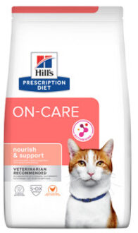 Hill's Prescription Diet 3 x 1,5 kg Hill's Prescription Diet On-Care met Kip kattenvoer droog
