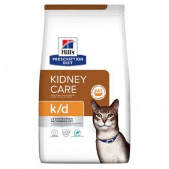 Hill's Prescription Diet 3kg K/D Kidney Care met Kip Hill's Prescription Diet Kattenvoer