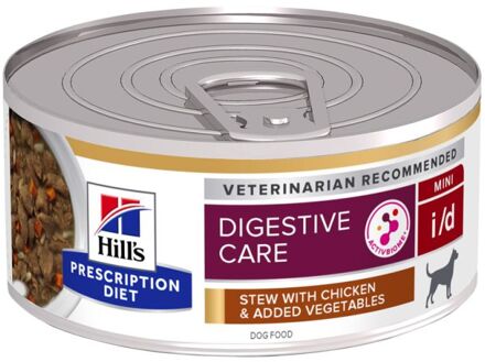 Hill's Prescription Diet 48x156g  i/d Digestive Care Stoofpotje met Kip Hill's Prescription Diet Hondenvoer