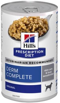 Hill's Prescription Diet 48x370g Hill's Prescription Diet Canine Derm Complete Natvoer Hond