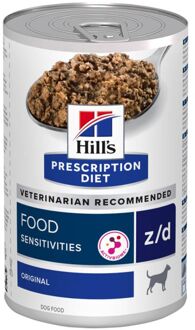 Hill's Prescription Diet 48x370g Z/D Food Sensitivities Original Hill's Prescription Diet Hondenvoer
