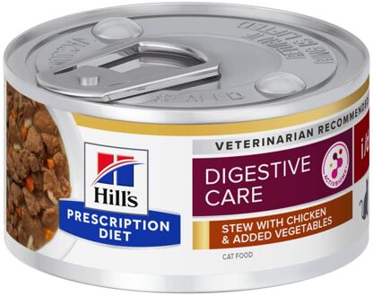 Hill's Prescription Diet 48x82g i/d Digestive Care Stoofpotje met Kip Hill's Prescription Diet Kattenvoer