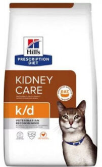 Hill's Prescription Diet 8kg K/D Kidney Care met Kip Hill's Prescription Diet Kattenvoer
