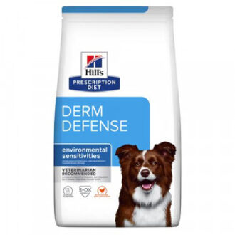 Hill's Prescription Diet Derm Defense - Hondenvoer veterinair - Kip - 4 kg