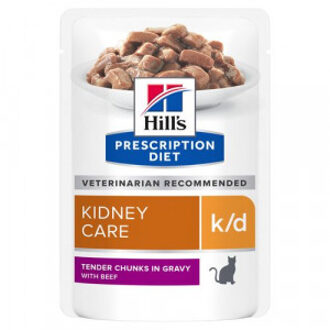 Hill's Prescription Diet Feline K/D Rund - 85 GR (12 stuks)