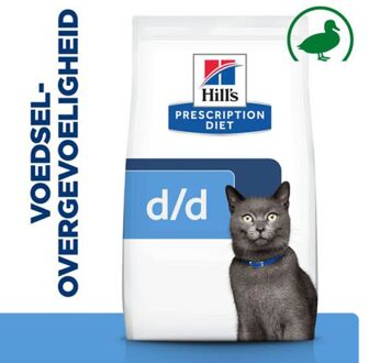 Hill's Prescription Diet Food Sensitivities d/d - Kattenvoer - Eend - 3 kg
