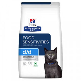 Hill's Prescription Diet Food Sensitivities d/d - Kattenvoer - Eend - 3 kg