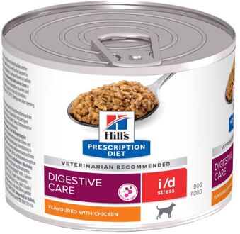 Hill's Prescription Diet i/d ActivBiome+ Low Fat Digestive Care Mini - Hondenvoer veterinair - Kip - 200 gram