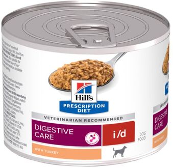 Hill's Prescription Diet i/d Digestive Care - Hondenvoer veterinair - Kalkoen - 200 gram