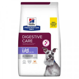 Hill's Prescription Diet I/D Low Fat Digestive Care hondenvoer met kip 4 kg
