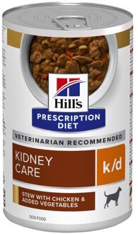 Hill's Prescription Diet Kidney Care k/d - Hondenvoer - Kip - Groente - 354 gram