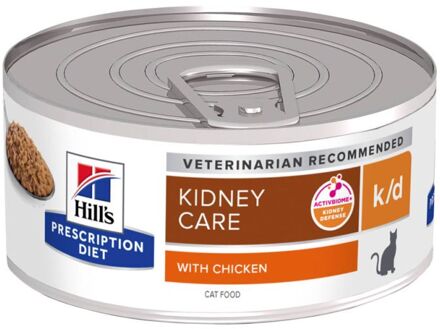 Hill's Prescription Diet Kidney Care k/d - Kattenvoer - Kip - 156 gram