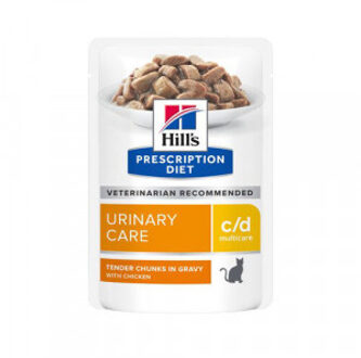 Hill's Prescription Diet Prescription Diet C/D - Multicare - Zalm - Kattenvoer - 12 x 85 g