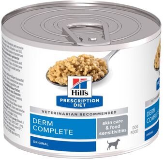 Hill's Prescription Diet Prescription Diet Derm Complete - Hondenvoer veterinair - 200 gram