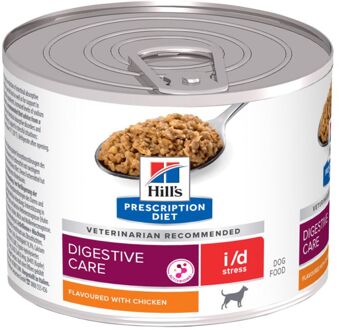 Hill's Prescription Diet Prescription Diet i/d ActivBiome+ Low Fat Digestive Care Mini - Hondenvoer veterinair - Kip - 200 gram