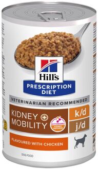 Hill's Prescription Diet Prescription Diet k/d + Mobility - Hondenvoer veterinair - Kip - 370 gram