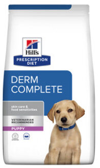 Hill's Prescription Diet Puppy Derm Complete Skin Care & Food Sensitivities hondenvoer 2 x 12 kg