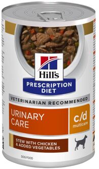 Hill's Prescription Diet Urinary Care c/d - Hondenvoer - Kip - Groente - 354 gram