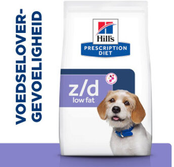 Hill's Prescription Diet Z/D Food Sensitivities Low Fat hondenvoer met gehydrolyseerde soja 2 x 3 kg