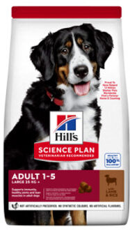 HILL'S SCIENCE PLAN 2x14kg Adult 1-5 Large Breed met Lam & Rijst Hill's Science Plan Hondenvoer