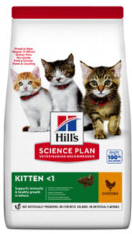 HILL'S SCIENCE PLAN 2x7kg Kitten Healthy Development Kip Hill's Science Plan Kattenvoer