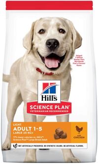HILL'S SCIENCE PLAN Canine Light - Adult 1-5 - Kip - Hondenvoer - 12 kg