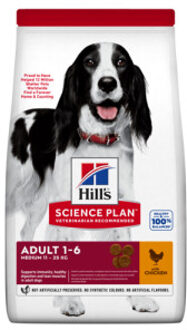 HILL'S SCIENCE PLAN Hills Canine Adult Medium Kip 14 kg