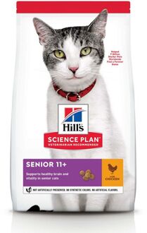 Hill's Senior 11+ - Kattenvoer - Kip - 1,5 kg