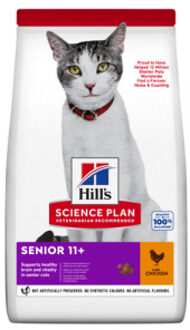 Hill's Senior 11+ met kip kattenvoer 3 kg